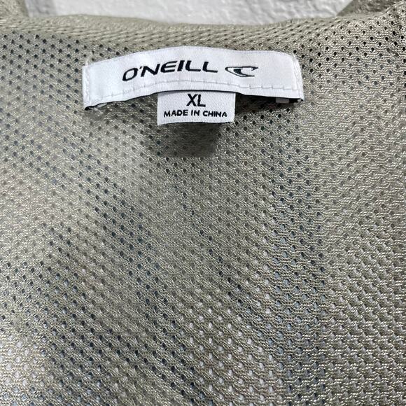 O'Neill Crop Windbreaker Hooded Pink Multicolored Camo Leaf Print Size XL - Picture 8 of 12